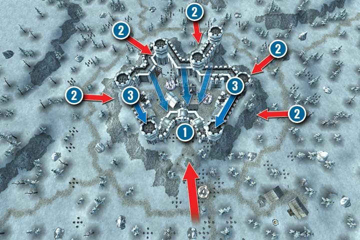 Twierdza krasnoludów jest atakowana przez siły elfów - Misja 11 - Thaldarom | Kampania Krasnoludów w Hex Commander - Hex Commander - poradnik do gry