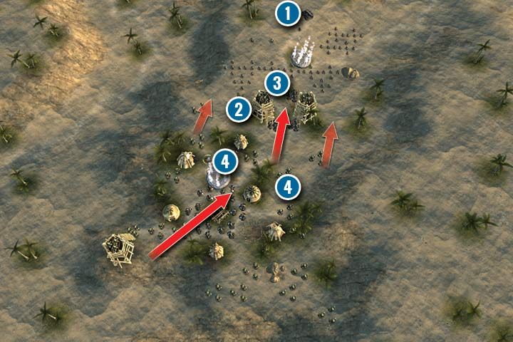 Przed tobą intensywna misja, na małym obszarze - Misja 13 - Zaklinacze wywern | Kampania Krasnoludów w Hex Commander - Hex Commander - poradnik do gry