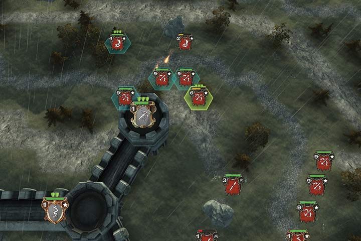 Alvius może przechylić szalę bitwy na twoją korzyść. Jego specjalna umiejętność nie tylko chroni sojusznicze oddział, ale też zamraża wszystkich napastników. - Misja 20 - Powrót do Żelaznej Twierdzy | Kampania Krasnoludów w Hex Commander - Hex Commander - poradnik do gry