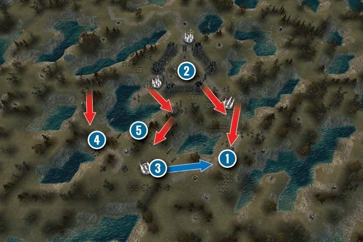 Dla odmiany, całkiem prosta misja - Misja 27 - Bagna smutku | Kampania Krasnoludów w Hex Commander - Hex Commander - poradnik do gry