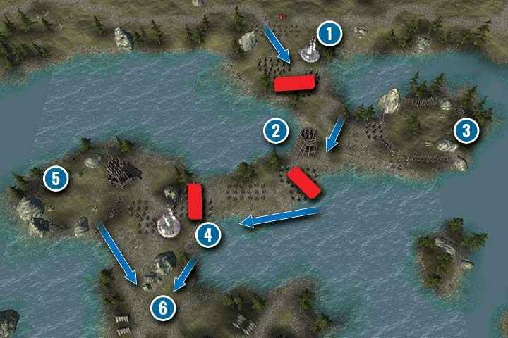 W tym zadaniu nauczysz się lepiej wykorzystywać specjalną jednostkę zielonoskórych - wywerny - Misja 4 - Ocalić wywerny | Kampania Zielonoskórych (Orków) w Hex Commander - Hex Commander - poradnik do gry