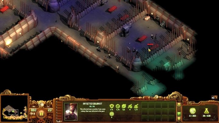 Wąskie korytarze w Więzieniu wymagają dodatkowe uwagi. - Więzienie | Solucja They Are Billions - They Are Billions - Poradnik Do Gry