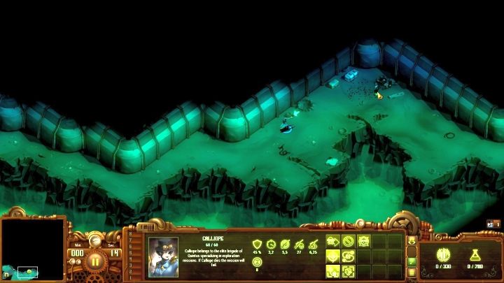 Boczna ścieżka, gdzie znajdziesz trochę przedmiotów i alternatywne wejście do placówki. - Placówka Omicron | Solucja They Are Billions - They Are Billions - Poradnik Do Gry