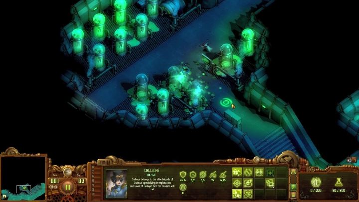 Wspomniane zbiorniki, wewnątrz których siedzą zarażeni. - Placówka Omicron | Solucja They Are Billions - They Are Billions - Poradnik Do Gry