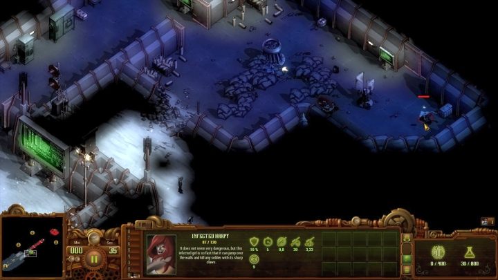 Kolejne spotkanie z Harpiami na początku misji. - Projekt Feniks | Solucja They Are Billions - They Are Billions - Poradnik Do Gry