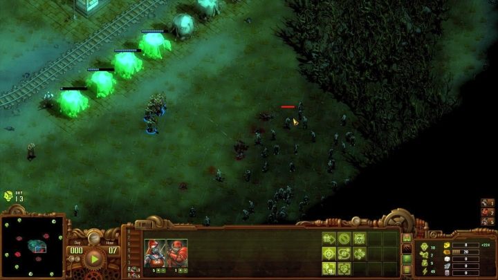 Warto na początku misji wykorzystać Zwiadowczynie do oczyszczania pobliskich terenów. - Bogini Losu | Solucja They Are Billions - They Are Billions - Poradnik Do Gry