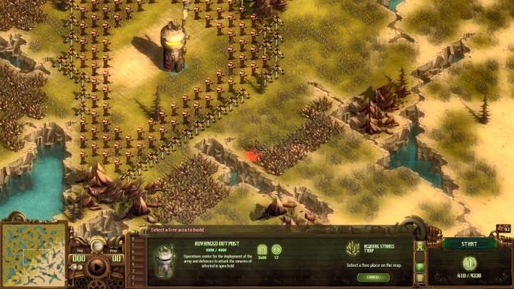 Dzięki wąskim przesmykom, obrona budynku przed atakiem zarażonych jest tutaj bardzo prosta. - Horda zarażonych #7 (Infected Swarm #7) | Solucja They Are Billions - They Are Billions - Poradnik Do Gry