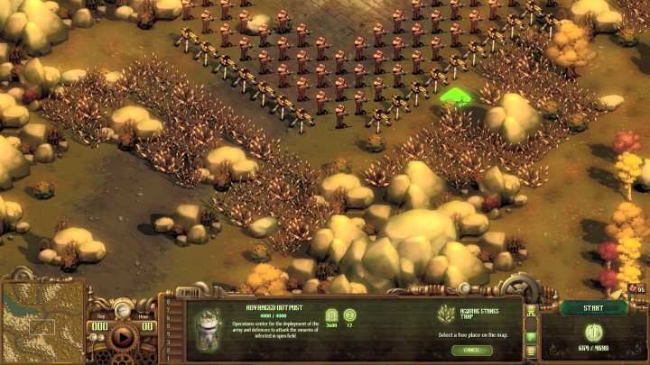 Podczas tej misji warto zainwestować w dodatkowe Zasieki. - Horda zarażonych #8 (Infected Swarm #8) | Solucja They Are Billions - They Are Billions - Poradnik Do Gry