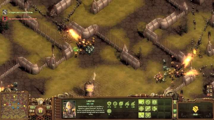 Jednostki Lucyferów świetnie sprawdzą się przeciwko słabym wrogom, Snajperzy i Żołnierze z kolei uporają się z grubasami. - Horda zarażonych #9 (Infected Swarm #9) | Solucja They Are Billions - They Are Billions - Poradnik Do Gry