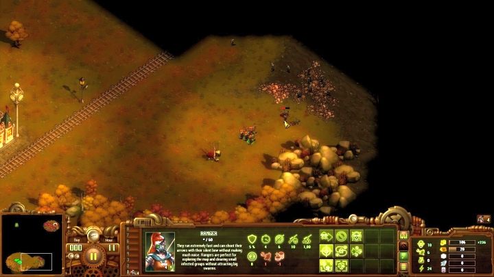 Warto rozpocząć czyszczenie mapy od jej wschodniej części. - Misja 04 - Rozdroże | Solucja They Are Billions - They Are Billions - Poradnik Do Gry