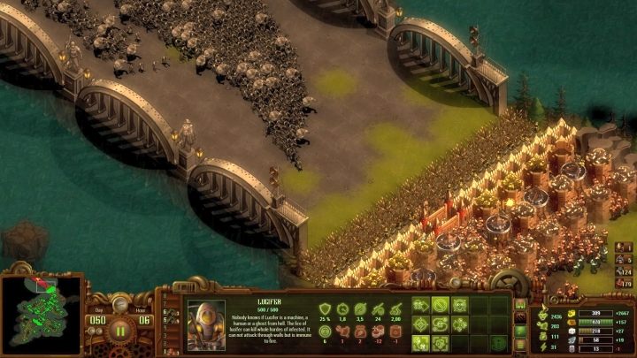 Finałowa fala jest olbrzymia, jednak misja daje wystarczająco czasu na przygotowanie się do obrony przed nią. - Misja 11 - Cape Storm | Solucja They Are Billions - They Are Billions - Poradnik Do Gry