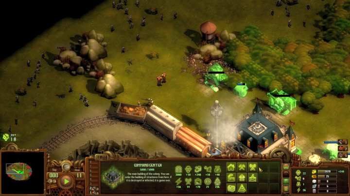 Zarówno Tartak jak i Kamieniołom możesz ustawić tuż obok miejsca startowego. - Misja 13 - Niziny (The Lowlands) | Solucja They Are Billions - They Are Billions - Poradnik Do Gry