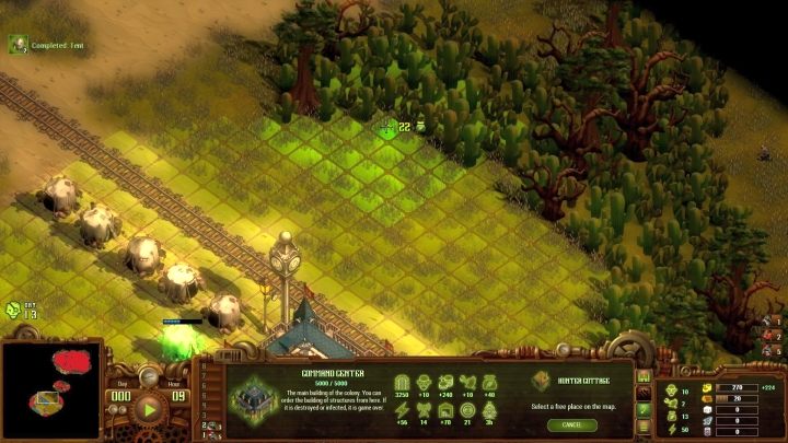 Terenów pod rozbudowę tutaj nie zabraknie. - Misja El Dorado | Solucja They Are Billions - They Are Billions - Poradnik Do Gry