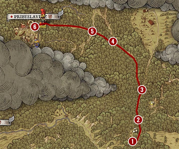 W zależności od decyzji podjętych w poprzednim głównym queście będziecie od razu znali lokalizację obozu bandytów w Przybysławicach lub konieczne będzie odnalezienie obozu w oparciu o otrzymane wskazówki - Kingdom Come: Gniazdo żmij - Kingdom Come Deliverance - poradnik do gry