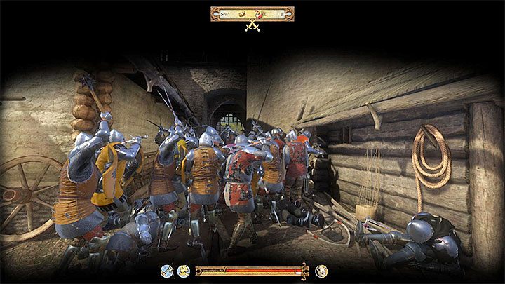 Po rozprawieniu się ze wszystkimi przeciwnikami, którzy rozstawieni byli na murach, akcja przeniesie się na zamkowy dziedziniec - Słowo honoru | Zadania główne w Kingdom Come - Kingdom Come Deliverance - poradnik do gry