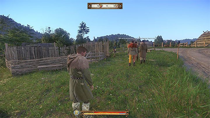 Zacznij od odszukania wójta w części miejskiej Sazawy i porozmawiania z nim (w trakcie rozmowy możesz użyć perswazji, ale jest to opcjonalne i zawalona próba nie zablokuje tego wariantu) - Jeśli nie siłą pięści | Zadania główne w Kingdom Come - Kingdom Come Deliverance - poradnik do gry