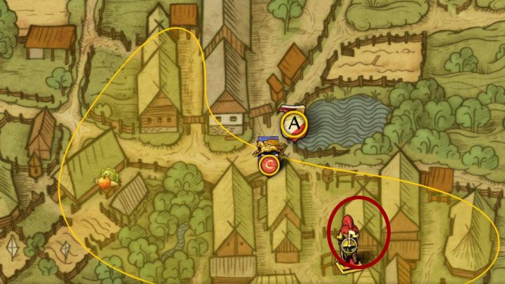 Poszukiwana osoba jest przetrzymywana w pokazanej na obrazkach stodole w wiosce - Przesłuchanie | Zadania główne w Kingdom Come - Kingdom Come Deliverance - poradnik do gry