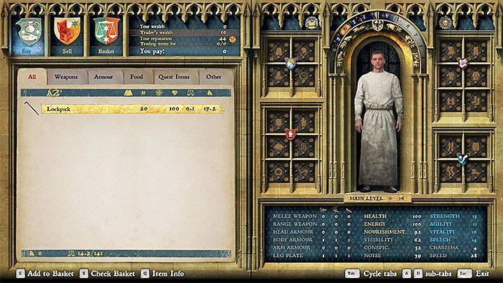 Drugi sposób na zdobycie wytrycha to spotkanie się z Bratem Cellariusem i wypytanie się go o wytrychy - Kingdom Come: Gdzie w klasztorze znaleźć wytrychy i uniwersalny klucz? - Kingdom Come Deliverance - poradnik do gry