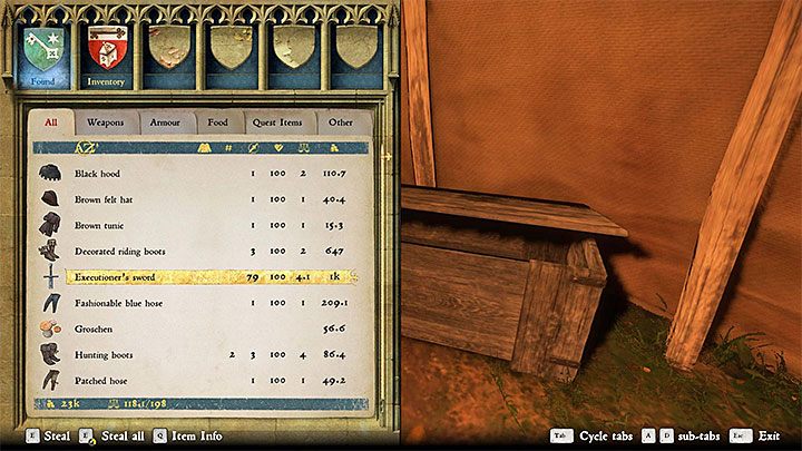 Udaj się na wschód od Ratajów gdzie tymczasowo zatrzymał się kat z Kuttenbergu - Kingdom Come: Jak zdobyć trofeum Psuja? - Kingdom Come Deliverance - poradnik do gry