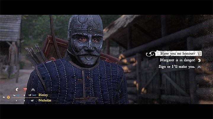 Po powrocie z Małgorzatą do kryjówki Jana Zająca wysłuchaj kolejnej części planu - Kingdom Come: Jak odblokować trofeum Mistrz łowczy? - Kingdom Come Deliverance - poradnik do gry