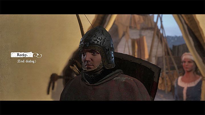 Zapytaj się dowolnej osoby z wioski o Śmierdziela, a dowiesz się, że to przezwisko syna lokalnego garbarza - Na tropie | Zadania główne w Kingdom Come - Kingdom Come Deliverance - poradnik do gry