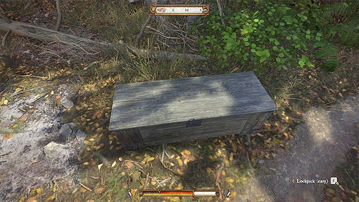 Skarb jest w zamkniętej skrzyni z powyższego obrazka - Skarb XVIII - Mapy skarbów w Kingdom Come - Kingdom Come Deliverance - poradnik do gry