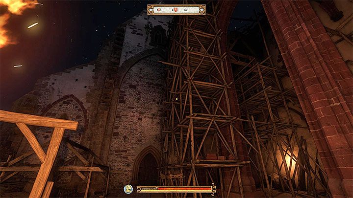 Wyrusz z powrotem w stronę rusztowania na terenie klasztoru - Talmberk | Zadania poboczne Kingdom Come - Kingdom Come Deliverance - poradnik do gry