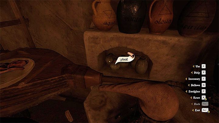 Krok 10 - Odszukaj po lewej stronie flakonik i podnieś go - Zaraza - wyleczenie mieszkańców Merchojedów | Zadania poboczne w Kingdom Come - Kingdom Come Deliverance - poradnik do gry