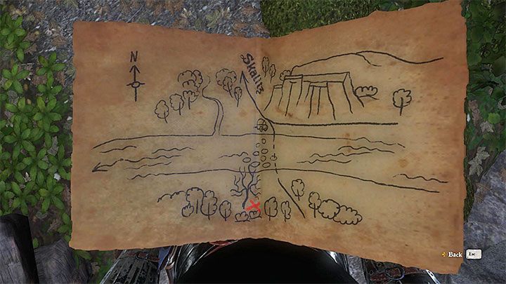 Mapa skarbu XVI znajduje się w ofercie zielarki, która ma chatkę w lesie na północny-zachód od centrum wsi Samopsza - Skarb XVI - Mapy skarbów w Kingdom Come - Kingdom Come Deliverance - poradnik do gry