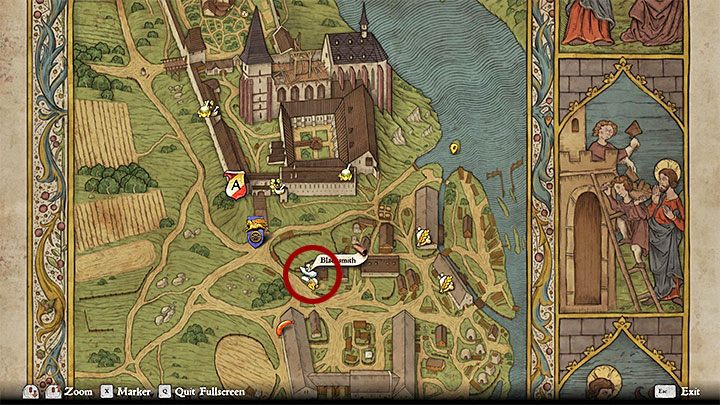 Śledztwo warto rozpocząć od spotkania się z trzema osobami na terenie Sazawy - Nie wszystko złoto | Zadania główne w Kingdom Come - Kingdom Come Deliverance - poradnik do gry