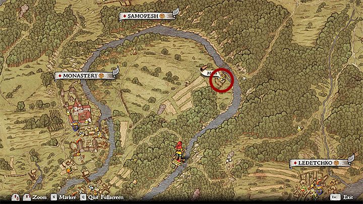 Questu tego nie rozpoczyna się bezpośrednio w Sazawie - Sazawa | Zajęcia w Kingdom Come - Kingdom Come Deliverance - poradnik do gry