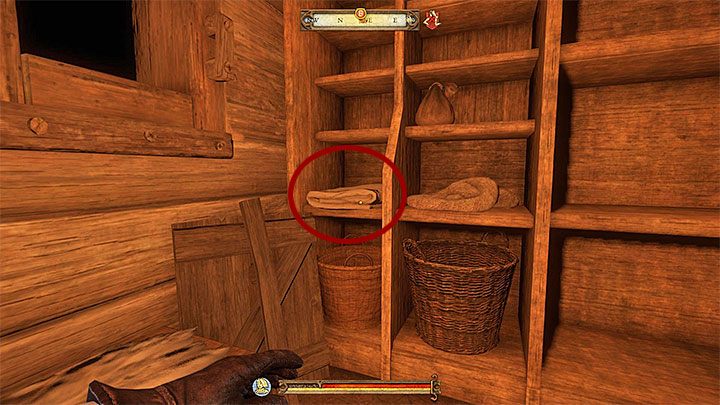 Chatka krawca znajduje się w centrum Sazawy niedaleko kościoła - Sazawa | Zajęcia w Kingdom Come - Kingdom Come Deliverance - poradnik do gry