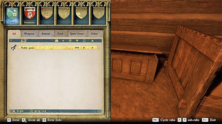 Poszukiwane ostrogi są w posiadaniu szewca, który prowadzi interes w części miejskiej Sazawy - Sazawa | Zajęcia w Kingdom Come - Kingdom Come Deliverance - poradnik do gry