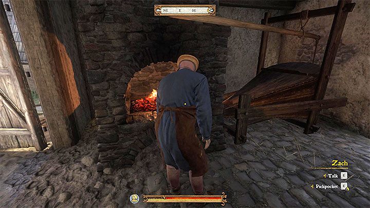 Stanowisko kowala Zacha znajduje się w niewielkiej odległości na południe od Sazawy - Sazawa | Zajęcia w Kingdom Come - Kingdom Come Deliverance - poradnik do gry