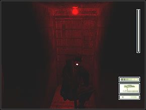 Wykorzystując jego chwilę nieuwagi, prześlizgnij się za pozostałymi dwoma dalej - Etap 1 (1) | Chinese Ambassy | Tom Clancys Splinter Cell - Tom Clancys Splinter Cell - poradnik do gry
