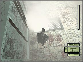 Przejdź nim do końca, jednak uwaga - tutaj trzeba się spieszyć, więc nie zostawaj w nim za długo - Etap 1 (3) | Abattoir | Tom Clancys Splinter Cell - Tom Clancys Splinter Cell - poradnik do gry