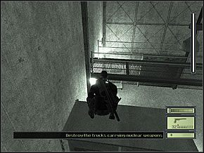 Jak tylko dobiegnie końca, wstań i zacznij jak najszybciej biec kładką - Etap 3 (1) | Chinese Ambassy | Tom Clancys Splinter Cell - Tom Clancys Splinter Cell - poradnik do gry