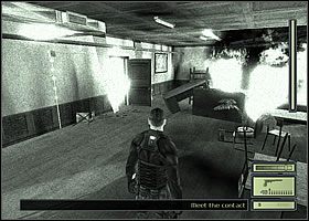 W pomieszczeniu z lewej znajdziesz swój kontakt - Etap 1 | Police Station | Tom Clancys Splinter Cell - Tom Clancys Splinter Cell - poradnik do gry