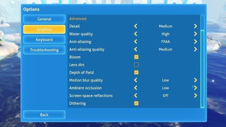 Subnautica Below Zero oferuje możliwość zmiany następujących parametrów graficznych - Subnautica Below Zero: Wymagania sprzętowe PC - Subnautica - poradnik do gry