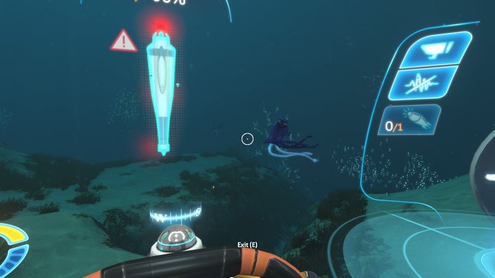 Przestrzeniaki nie postrzegają Cyklopa jako zagrożenia. - Subnautica: Przestrzeniak - czy może teleportować z Cyklopa? - Subnautica - poradnik do gry