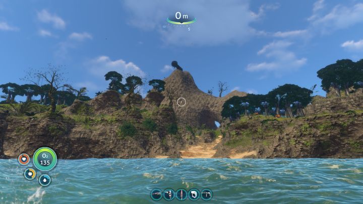Widok na Dryfującą Wyspę - Subnautica: Dryfująca Wyspa | Strefy, Biomy - Subnautica - poradnik do gry