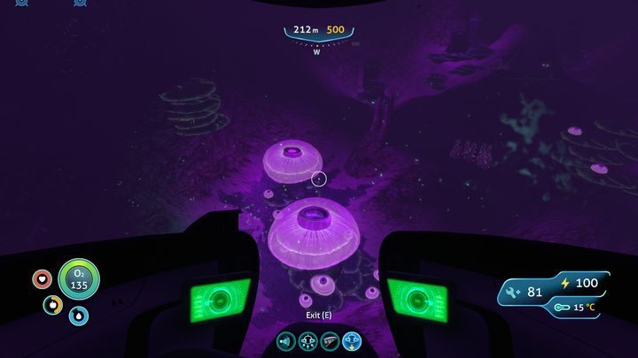 Galaretogrzyby stanowią podstawę ekosystemy jaskini. - Subnautica: Jaskinie Galaretogrzybów | Strefy, Biomy - Subnautica - poradnik do gry