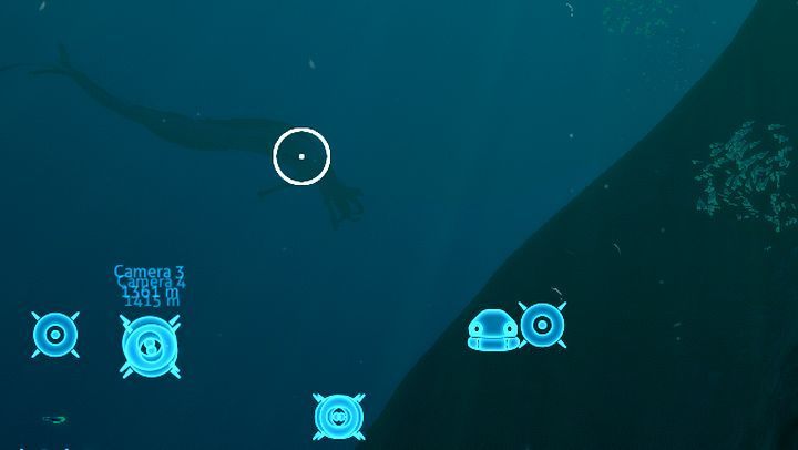 Żniwiarz Lewiatański patrolujący okolicę Górskiej wyspy. - Subnautica: Góry | Strefy, Biomy - Subnautica - poradnik do gry