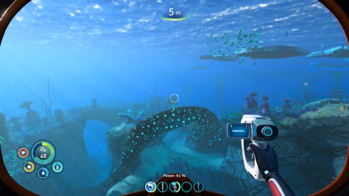 Jeśli chodzi o metale, to na terenie Shallow Twisty Bridges natraficie głównie na wychodnię wapienia (Limestone Outcrop) będący źródłem tytanu i miedzi oraz Quartz (Kwarc) - Subnautica Below Zero: Shallow Twisty Bridges - surowce, fauna - Subnautica - poradnik do gry