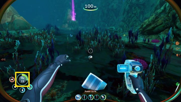 Musicie mieć na uwadze, że powyższe dane są wartościami domyślnymi - Subnautica Below Zero: Tlen - skąd wziąć? Jak uzupełnić? Źródła - Subnautica - poradnik do gry