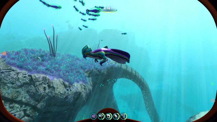 Jeśli nie chcecie mieć problemów z Morską małpą, to wystarczy, że w ich obecności odpalicie flary - Subnautica Below Zero: Morska małpa - czym jest? - Subnautica - poradnik do gry