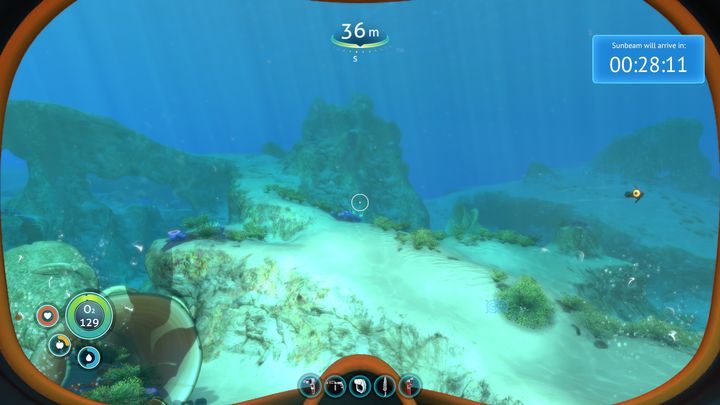 Dno płycizny jest nieregularne i znajduje się w nim wiele jaskiń. - Subnautica: Płycizna | Strefy, Biomy - Subnautica - poradnik do gry