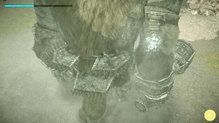 Punkt na łokciu kolosa - Kolos 1 - Valus | Solucja Shadow of the Colossus - Shadow of the Colossus - poradnik do gry