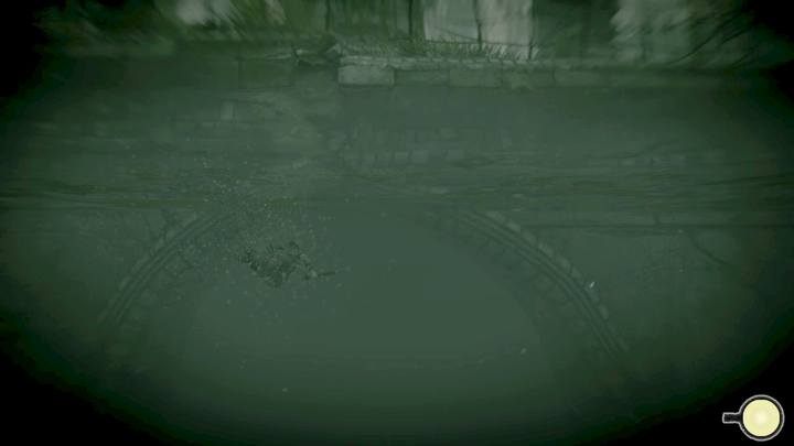 Przepłyń pod zatopionym portalem, by przedostać się poza mur - Kolos 5 - Avion | Solucja Shadow of the Colossus - Shadow of the Colossus - poradnik do gry