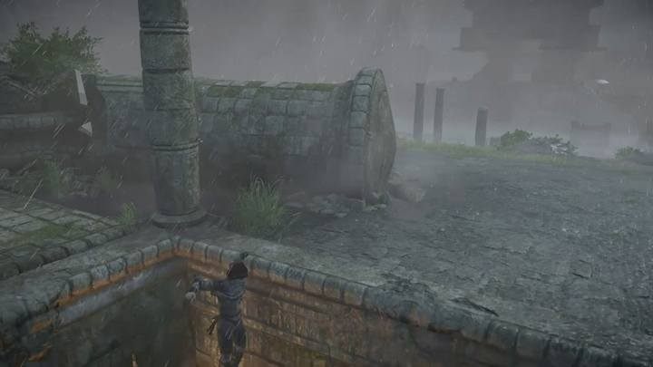 W tym miejscu zaczyna się właściwa walka - Kolos 16 - Malus | Solucja Shadow of the Colossus - Shadow of the Colossus - poradnik do gry